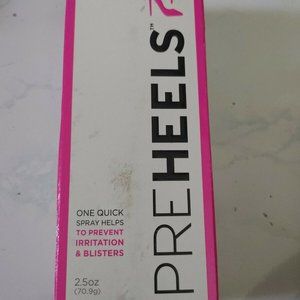 PreHeels Clear Blister Prevention Spray BNIB Full Sz 2.5oz